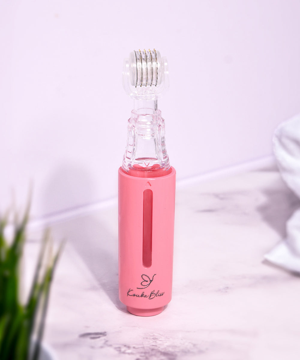 KoukaBliss Dermaroller – Smooth Skin & Plump Lips Naturally